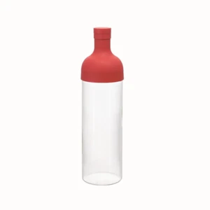 Hario Cold Brew Glas Tee Filter Flasche 750ml Rot - Made In Japan (FIB-75-R) - Bild 1 von 6