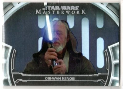 STAR WARS 2019 TOPPS MASTERWORK DM-5 DEFINING MOMENTS OBI-WAN KENOBI RAINBOW 299 - Image 1 of 2