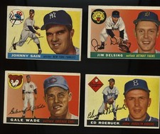 1955 TOPPS Johnny Sain #193 VG / VG EX Card In Title Only