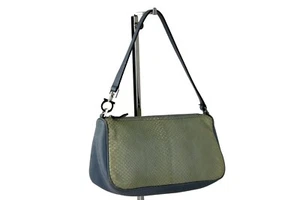 Salvatore Ferragamo Leather Shoulder Bag Mini Hand Bag Women's Accessories Italy - Picture 1 of 12