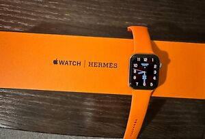 Hermes Series 6 Stainless Steel 44mm Apple Watch Cellular GPS With Sport Band