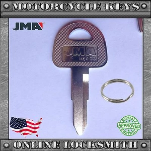 1x New Black Uncut Key For Suzuki GSX 1100F Katana 1970-1993 Motorcycles - Picture 1 of 3