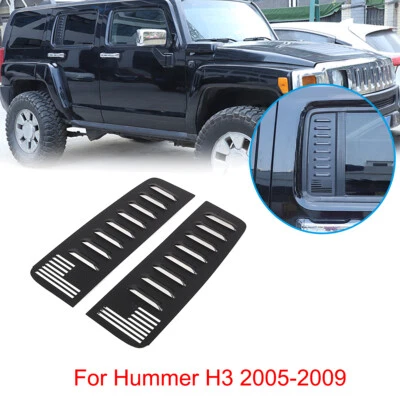 For Hummer H3 2005-2009 Aluminum Alloy Rear Window Honeycomb Trim Panel Plate - Image 1 of 4