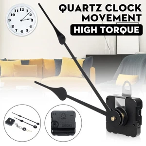 DIY High Torque Battery Clock Movement Motor Mechanism Hand Fitting Long Shaft - Picture 1 of 8