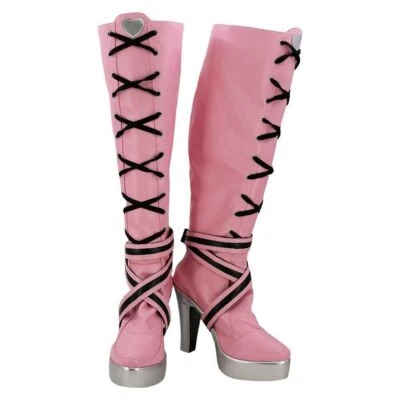 2022 Botas altas cosplay sapatos personalizados salto alto Halloween carnaval adereços unissex - Imagem 1 de 4