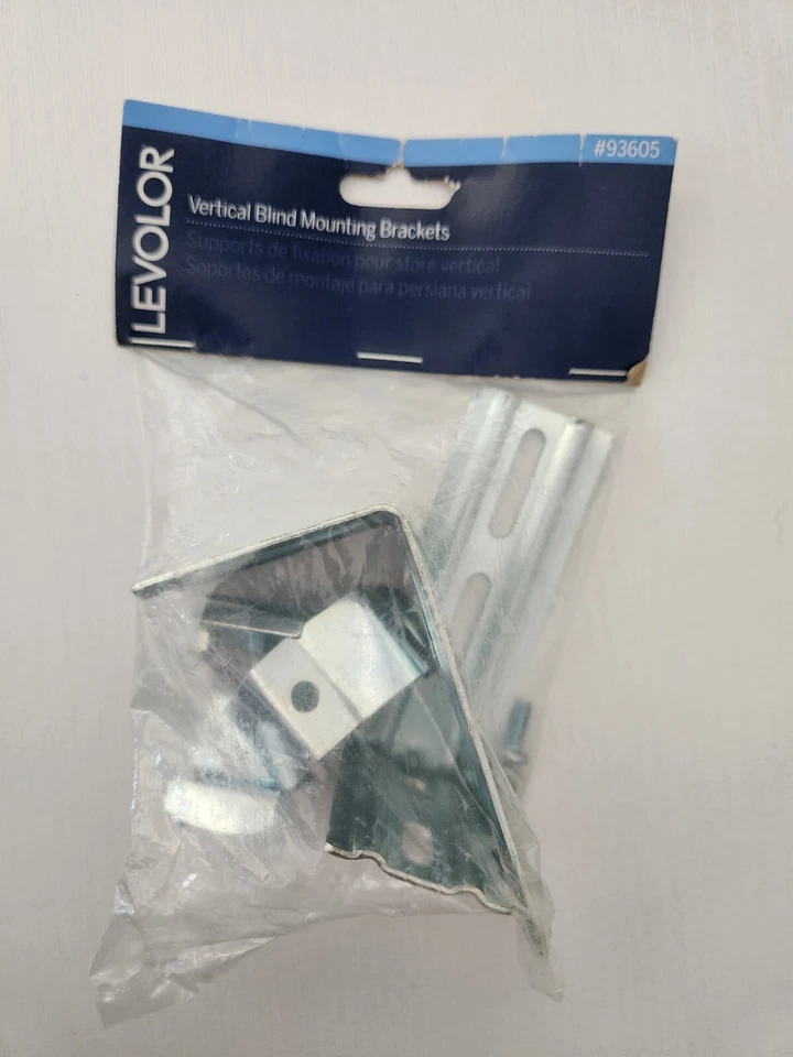 Soportes de montaje ciegos verticales Levolor #93605 Foto 1 de 4