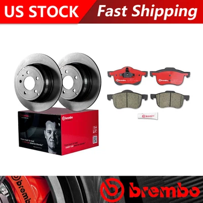 Se adapta a rotores de freno delanteros y pastillas de freno de cerámica para Volvo S80 1999-2005 - Brembo OE Foto 1 de 4