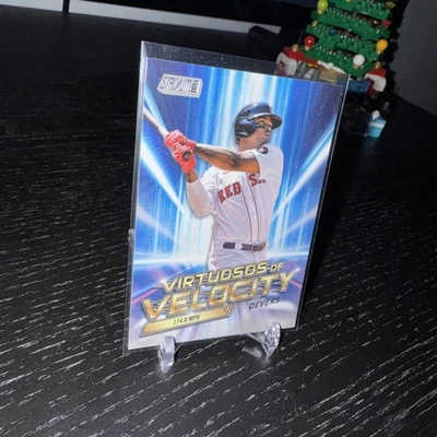 2023 Stadium Club Virtuosos of Velocity #VV16 Rafael Devers Boston Red Sox - Image 1 of 2