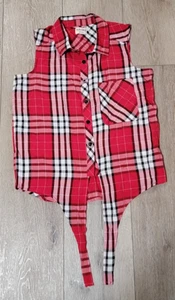 Momoland Plad Flanellärmel Mädchen Größe 12 Jahre - Bild 1 von 7