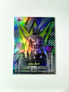 WWE Topps Finest 2025 Uncommon Base Refractor Edris Enofe #124 - Bild 1 von 2