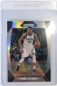 2017-18 Prizm Silver Giannis Antetokounmpo #182, GSC Gem Mint 10, Quick Grade - Picture 1 of 4