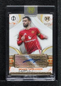2024-25 Topps Reverence UEFA Clubes Competiciones Naranja/25 Bruno Fernandes Automático - Imagen 1 de 3