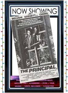 The Principal 1987 Comedy Vintage Aust Cinema Press Sheet Free Post - Picture 1 of 3