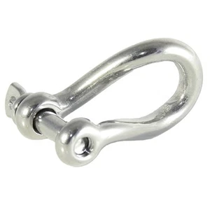 Stainless Steel Dee Shackle 4mm Anchor Boat Marine Mooring - Picture 1 of 6