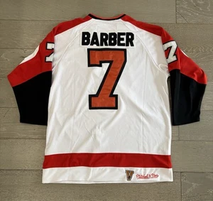 MITCHELL & NESS NHL PHILADELPHIA FLYERS BILL BARBER AUTHENTIC JERSEY SIZE 56 - Picture 1 of 9