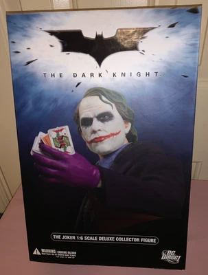 Boneco The Joker, The Dark Knight - DC Direct coleção luxo escala 1:6 - novo - Imagem 1 de 4