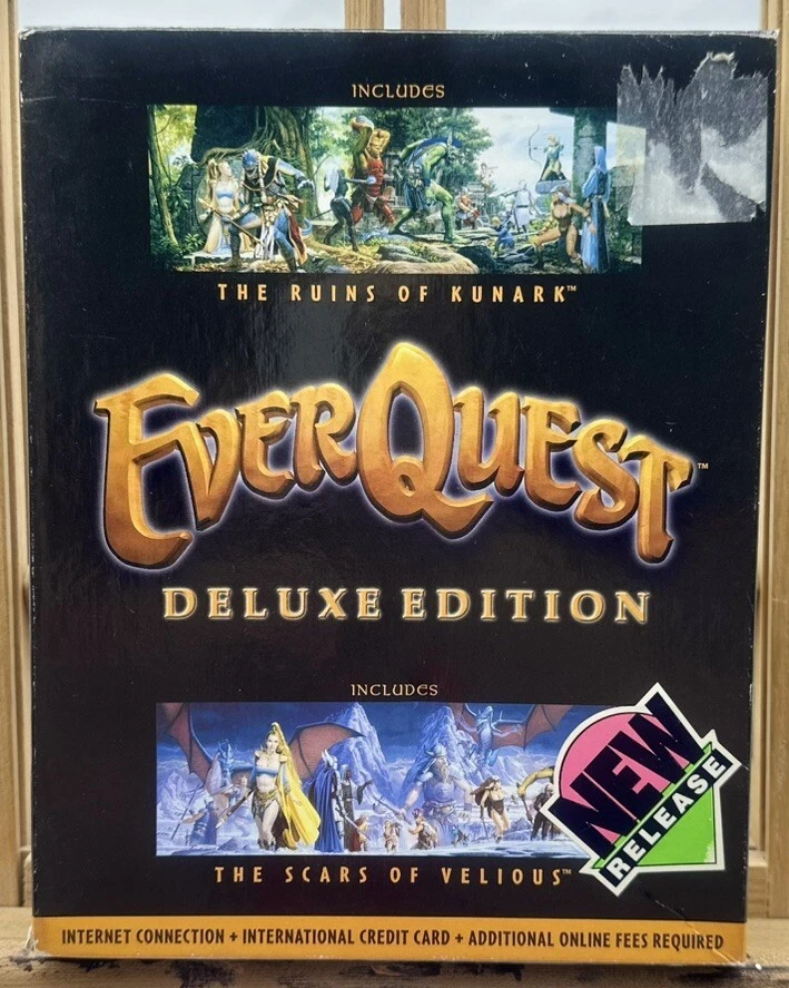 Everquest Deluxe Edition Big Box PC Game Complete Good Condition 6022 - Image 1 of 4