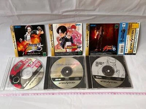 Whole sale The King Of Fighters 95, 96, 97 SEGA Saturn Games set-f1006- - Picture 1 of 23