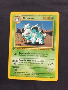 Pokemon Cards: Jungle 1st Edition Uncommon: Nidorina 40/64 - Picture 1 of 10
