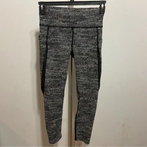 Lululemon Black White Leggings Size 8 - Bild 1 von 9