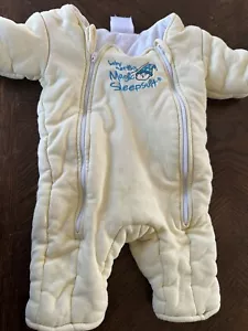 Baby Merlin’s Magic Sleep Suit 3-6 Months Sleepsuit Swaddle Infant Boy Girl - Picture 1 of 5