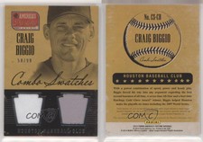 2013 Panini America's Pastime Combo Swatches /99 Craig Biggio #CS-CB HOF