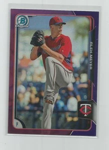 2015 Bowman Chrome ALEX MEYER Purple Refractor 204/250 - Picture 1 of 1