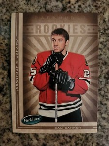 2005-06  Parkhurst Chicago Blackhawks Hockey Card #617 Cam Barker Rookie