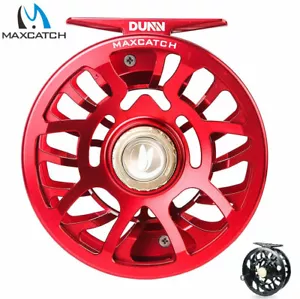 Maxcatch Dunn 2-7wt Saltwater Waterproof Fly Fishing Reel Fully Sealed Drag - Picture 1 of 11