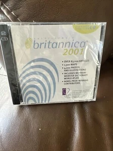 Encyclopedia Britannica 2001 Standard Edition 2 disc set PC - Picture 1 of 3