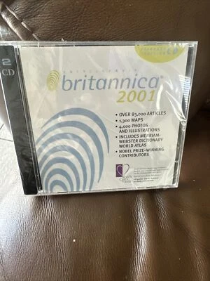 Encyclopedia Britannica 2001 Standard Edition 2 disc set PC - Image 1 of 3