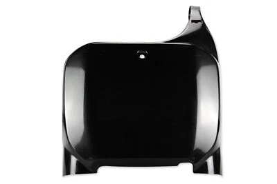 Polisport Black Front Number Plate 00-03 CR125, CR250, CRF450 - Image 1 of 2