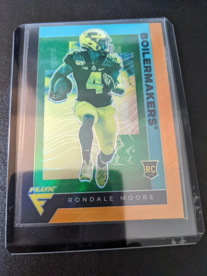2021 Chronicles DP Flux Orange Rondale Moore Rookie RC Pack Fresh Mint - Image 1 of 2