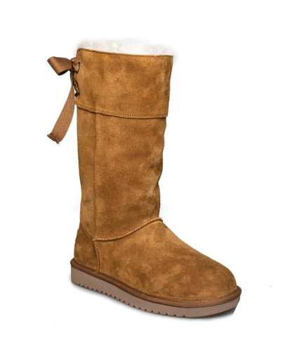 Stivali alti Koolaburra By UGG Andrah in castagno taglia 5