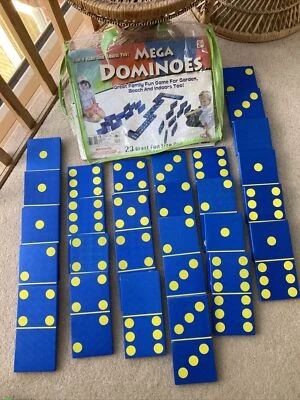 A Set of 28 Large Foam Floor Dominoes - Image 1 of 4