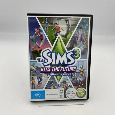 The Sims 3 Into The Future EXPANSION PACK PC MAC GAME Great Condition Free Post - Image 1 of 4