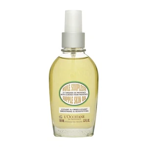 L'Occitane Almond Supple Skin Oil 3.3oz, 100ml Personal Care Massage Oil - Picture 1 of 3