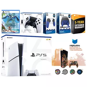 Sony Playstation 5 Slim Disc + Horizon Forbidden West, EDGE Controller - Bild 1 von 4