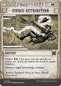 x4 Fierce Retribution OTP Noticias de última hora MTG 2 POCO COMÚN M/NM 4x - Imagen 1 de 1