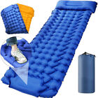 Portable Mat Inflatable Single Air Bed Outdoor Sleeping Mattress Camping Hiking