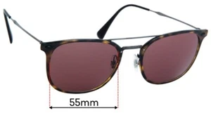 Lentes de repuesto para gafas de sol SFx se adaptan a Ray Ban RB4286 - 55 mm de ancho - Imagen 1 de 30