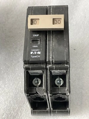 Eaton Culter Hammer Circuit Breaker CHF230 Trip Indicator 30A 240V 2-Poles - Image 1 of 4