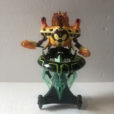 Bandai Ben 10 Diamondhead, Heatblast, & Upgrade Vehicle Lot - Complete