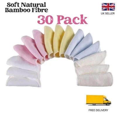 Make up remover Reusable pads, Washable Bamboo pads, Eco friendly pads - Image 1 of 4