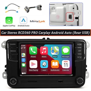 6.5" RCD360 PRO 187B Autoradio CarPlay Android Auto RCD330 Für VW Golf Passat CC - Bild 1 von 15
