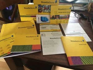 Rosetta Stone Spanish Level 1: All pieces included and Student Workbook - Picture 1 of 6