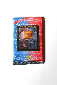 1993 UPPER DECK WORLD CUP SOCCER CARDS BRAND NEW FACTORY SEALED 10 CARD PACK NOS - Picture 1 of 2
