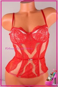 $258 Victoria's Secret Lingerie Designer Collection Corset Bustier Jewel Strappy - Picture 1 of 1