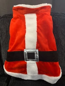 Pet Holiday Santa Claus Dog Sweater Christmas Size XL extra Large NEW Soft Poly - Picture 1 of 4