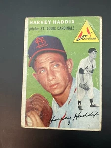 1954 Topps #9 Harvey Haddix - Bild 1 von 3